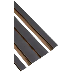 Profilo decorativo a lamelle AMBER / Antracite