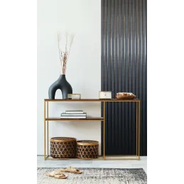 Profilo decorativo a lamelle AMBER / Antracite