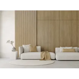 Profilo decorativo a lamelle ONDA / Rovere naturale