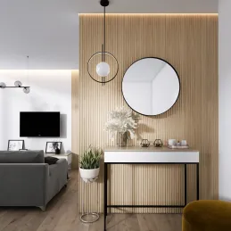 Profilo decorativo a lamelle ONDA / Rovere naturale