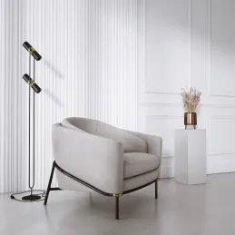 Profilo terminale per lamelle decorative INFINITY VERSAL / Bianco