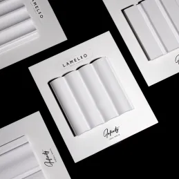 Profilo decorativo a doghe INFINITY LUNA / Bianco