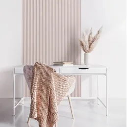 Profilo decorativo a doghe INFINITY LUNA / Bianco