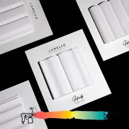 Profilo decorativo a lamelle INFINITY VERSAL / Bianco