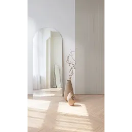 Profilo terminale per lamelle decorative INFINITY LUNA / Bianco