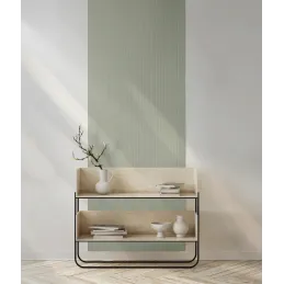 Profilo terminale per lamelle decorative INFINITY LUNA / Bianco