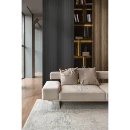 Profilo decorativo a lamelle INFINITY OLMO / Bianco