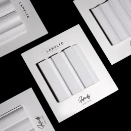 Profilo decorativo a lamelle INFINITY OLMO / Bianco