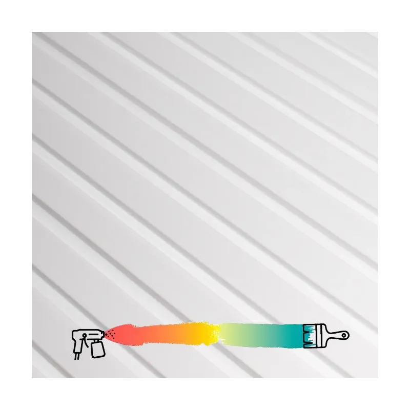 Profilo terminale per listelli decorativi INFINITY OLMO / Bianco