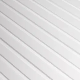 Profilo terminale per listelli decorativi INFINITY OLMO / Bianco