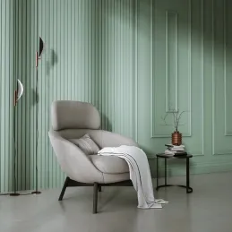 Profilo terminale per listelli decorativi INFINITY OLMO / Bianco