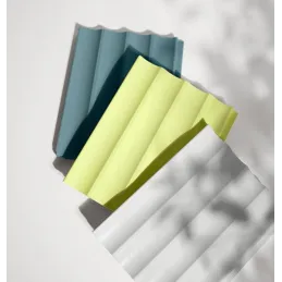 Profilo decorativo a doghe INFINITY ONDO / Bianco
