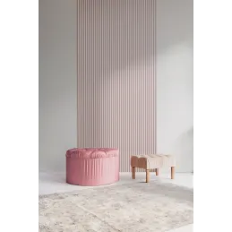 Profilo decorativo a doghe INFINITY ONDO / Bianco