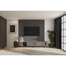 Profilo di finitura per lamelle decorative MARTEL / Rovere grigio - nero