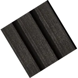 Pannello acustico a lamelle COLETTE / Rovere nero