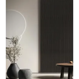Pannello acustico a lamelle COLETTE / Rovere nero