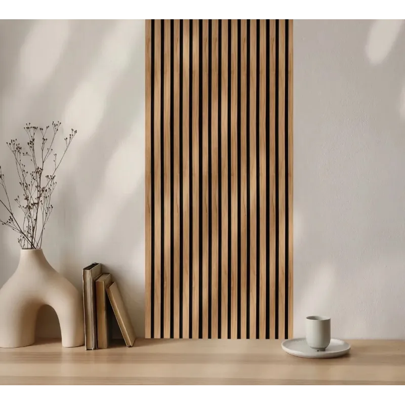 Pannello acustico a doghe COLETTE / Rovere miele