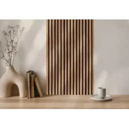 Pannello acustico a doghe COLETTE / Rovere miele