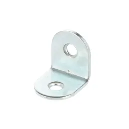 Squadretta di giunzione 15 x 15 mm - 10 pezzi / Zinco bianco