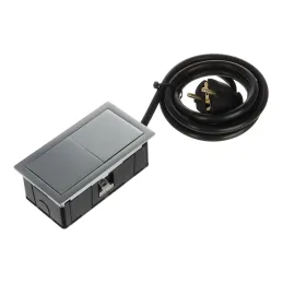 Presa elettrica VersaHit Mono 1 x 230V FRENCH / Acciaio inox