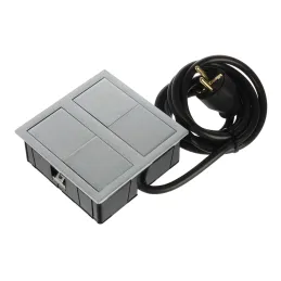 Presa elettrica VersaHit 2 x 230V FRENCH / Acciaio inox