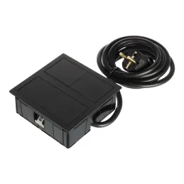 Presa elettrica VersaHit 2 x 230V FRENCH / Nero opaco