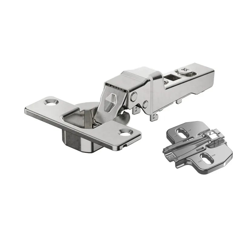 Cerniera semiapplicata con chiusura ammortizzata a 105° NOVISYS 45 / Silent system