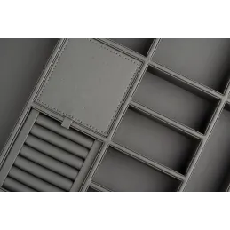 Organizzatore per gioielli da cassetto dell’armadio ELEGANTO / Antracite