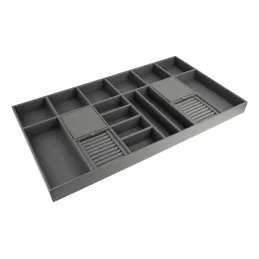 Organizzatore per gioielli da cassetto dell’armadio ELEGANTO / Antracite