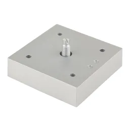 Piedino in plastica 75x75 mm / Grigio