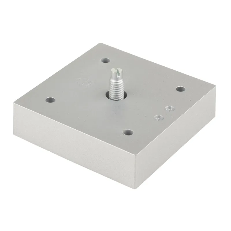 Piedino in plastica 75x75 mm / Grigio