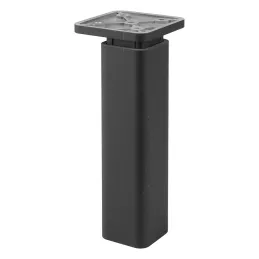Piedino in plastica PLASTICI / Nero opaco