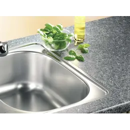 Lavello in acciaio inox Blanco TOP EE 3x4