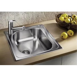 Lavello in acciaio inox Blanco TOP EE 4x4