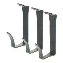 Set di ganci appendiabiti 3 pezzi OXXO Maxi / Antracite