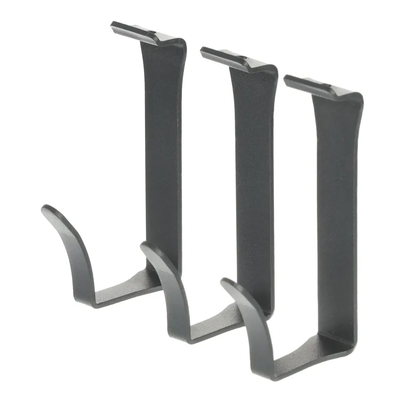 Set di ganci appendiabiti 3 pezzi OXXO Maxi / Antracite