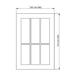 Credenza BOSCO softTouch / Nera