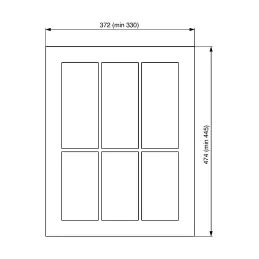 Credenza BOSCO softTouch / Nera