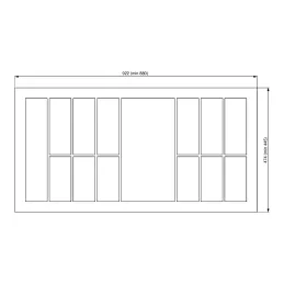 Credenza BOSCO softTouch / Nera