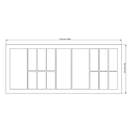 Credenza BOSCO softTouch / Nera