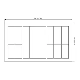 Credenza BOSCO softTouch / Bianca