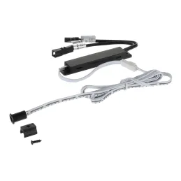 Sensore per porta da incasso o da superficie 12/24 V, 60 W / Nero