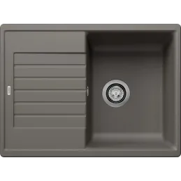 Lavello in gres Blanco ZIA 45 S Compact / Grigio vulcano