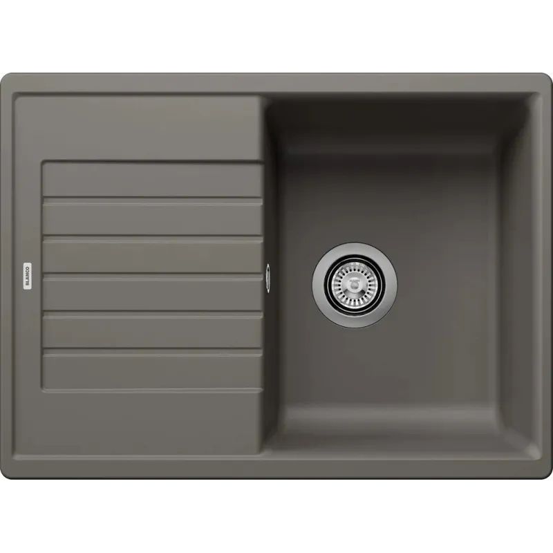 Lavello in gres Blanco ZIA 45 S Compact / Grigio vulcano
