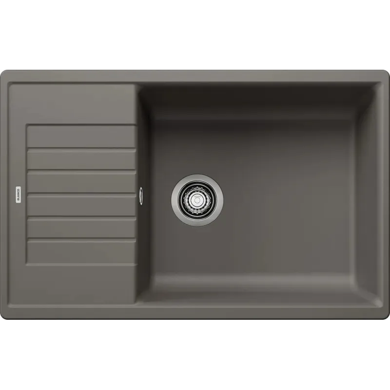 Lavello in gres Blanco ZIA XL 6 S Compact / Grigio vulcano