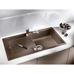 Lavello in gres Blanco ZIA XL 6 S / Bianco soft