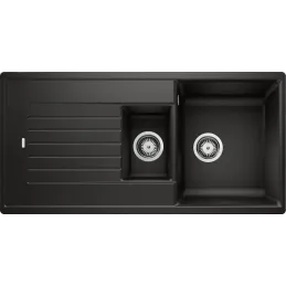 Lavello in gres Blanco ZIA 6 S / Nero