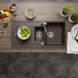 Lavello in ceramica Blanco ZIA 6 S / Bianco