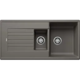 Lavello in gres Blanco ZIA 6 S / Grigio vulcano