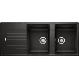 Lavello in gres Blanco ZIA 8 S / Nero